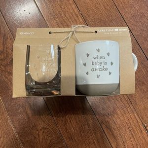 New Wine and coffee cups set